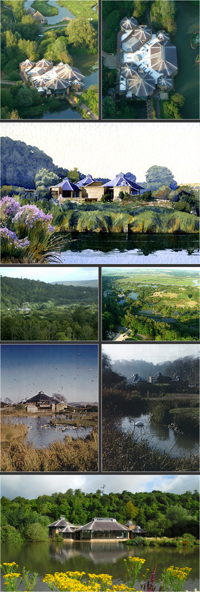 Photographs and Original Watercolour of The Visitors Centre